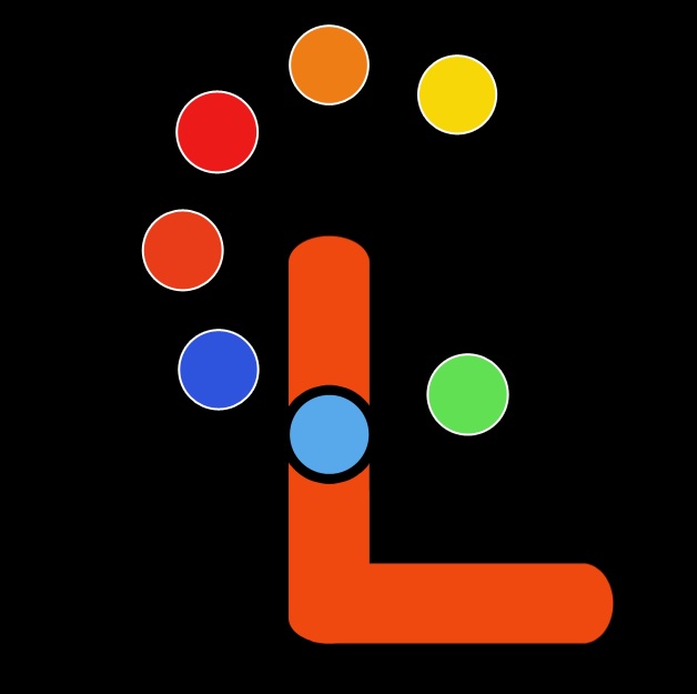 CloserLook.AI logo with seven chakra colors